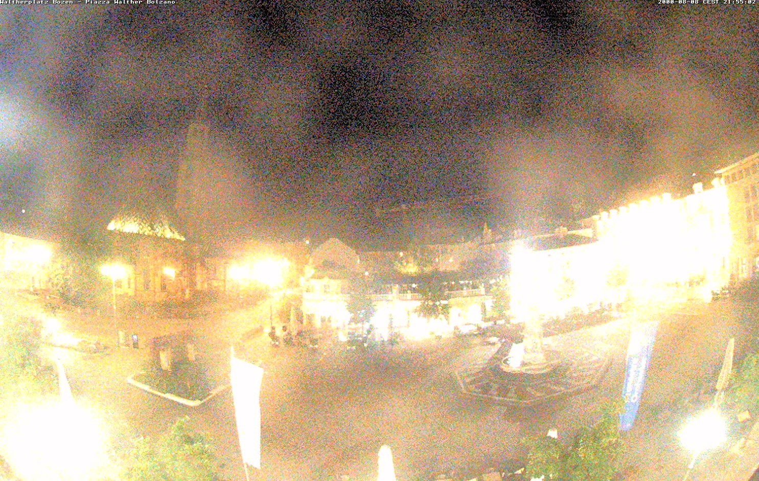 Archived image Bozen: Waltherplatz Webcam
