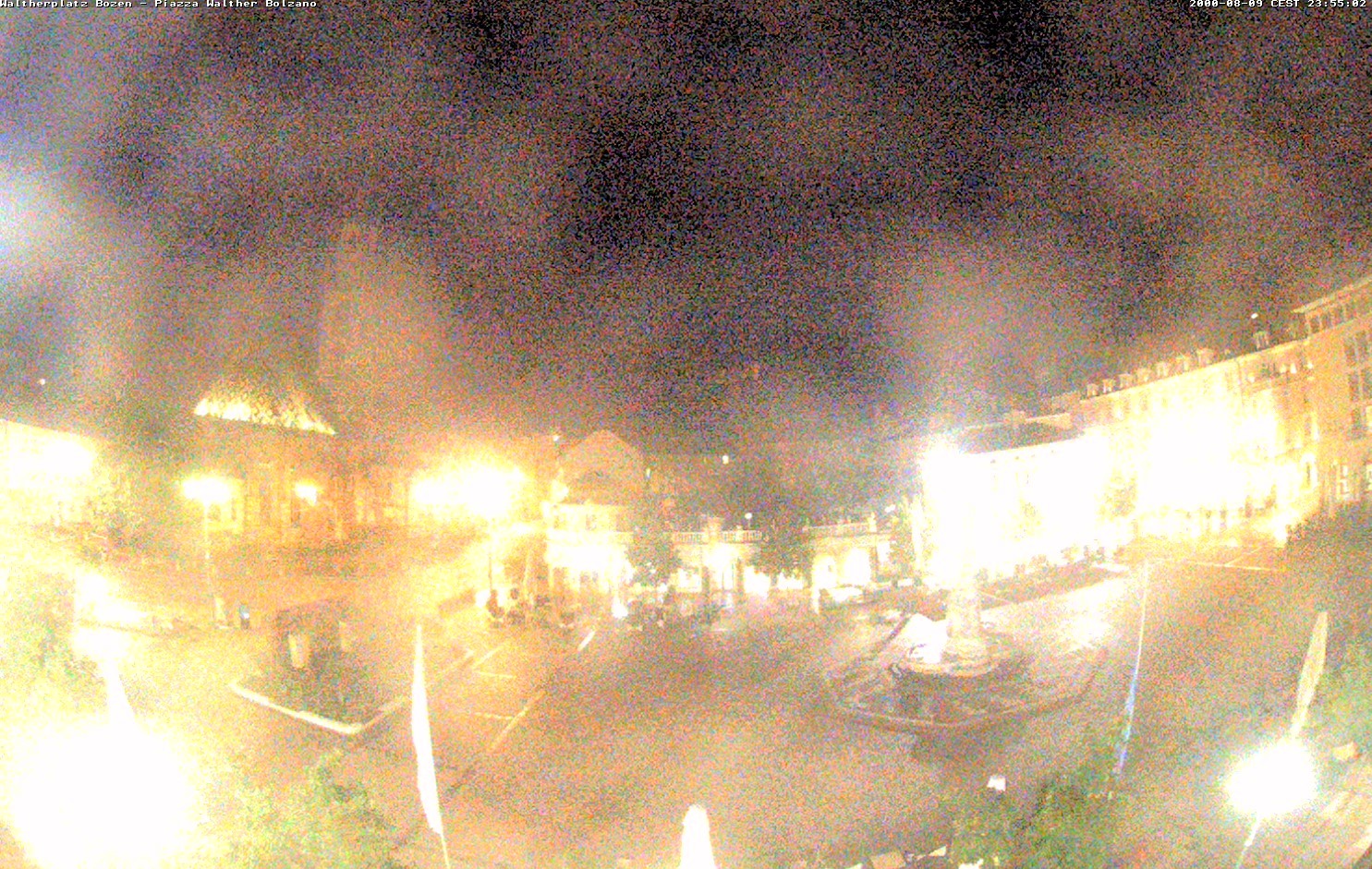 Archived image Bozen: Waltherplatz Webcam