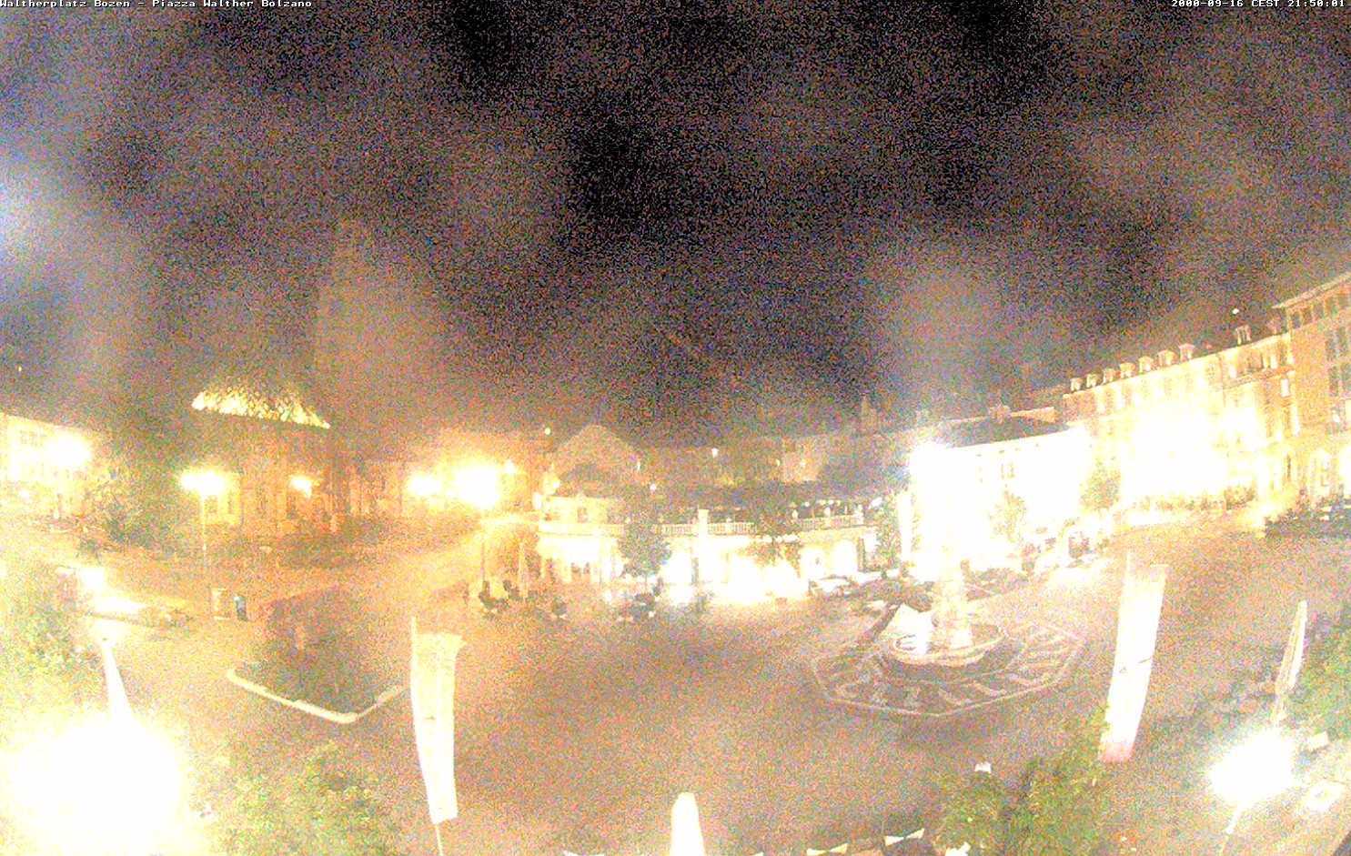 Archived image Bozen: Waltherplatz Webcam