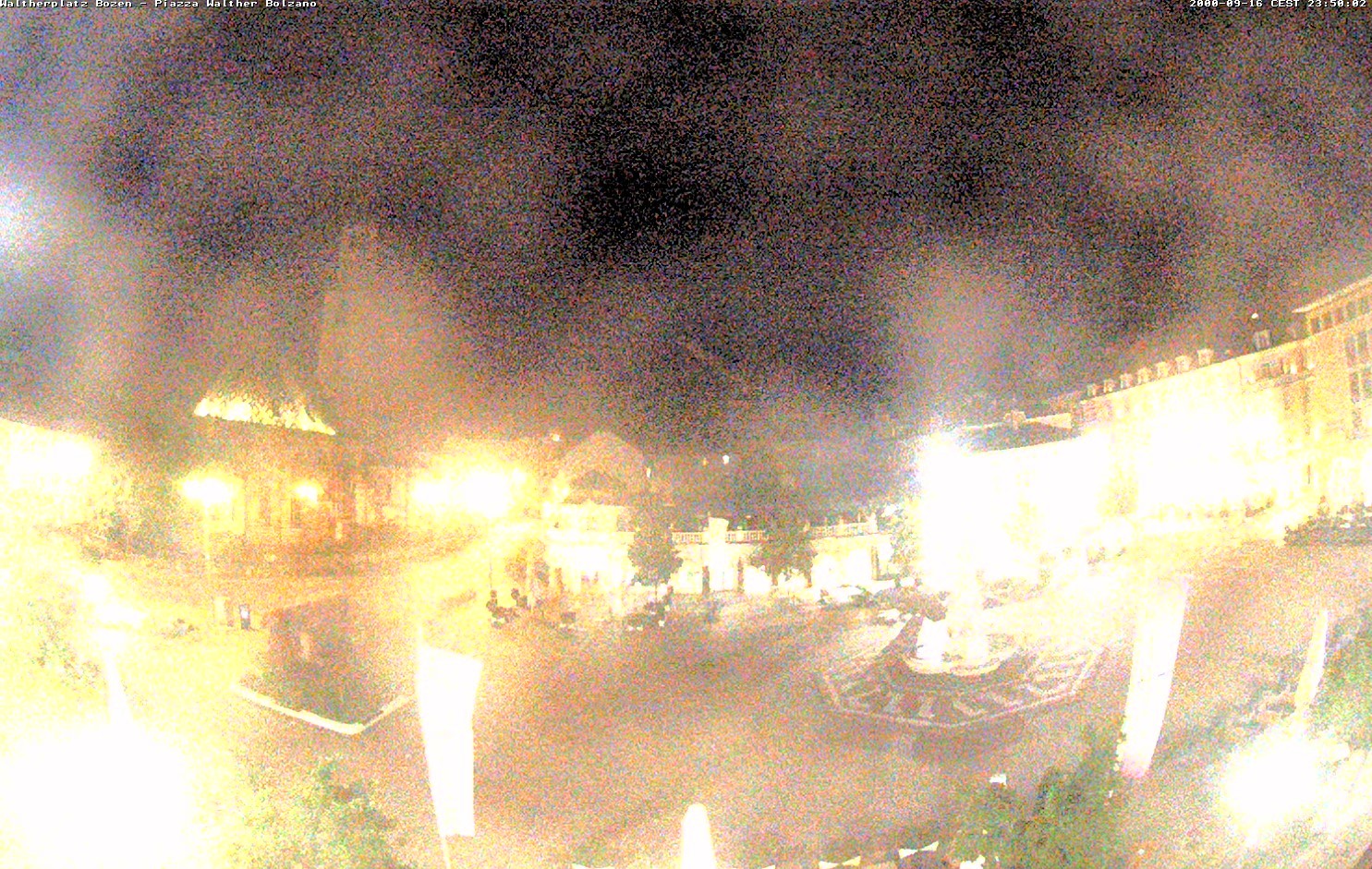 Archived image Bozen: Waltherplatz Webcam