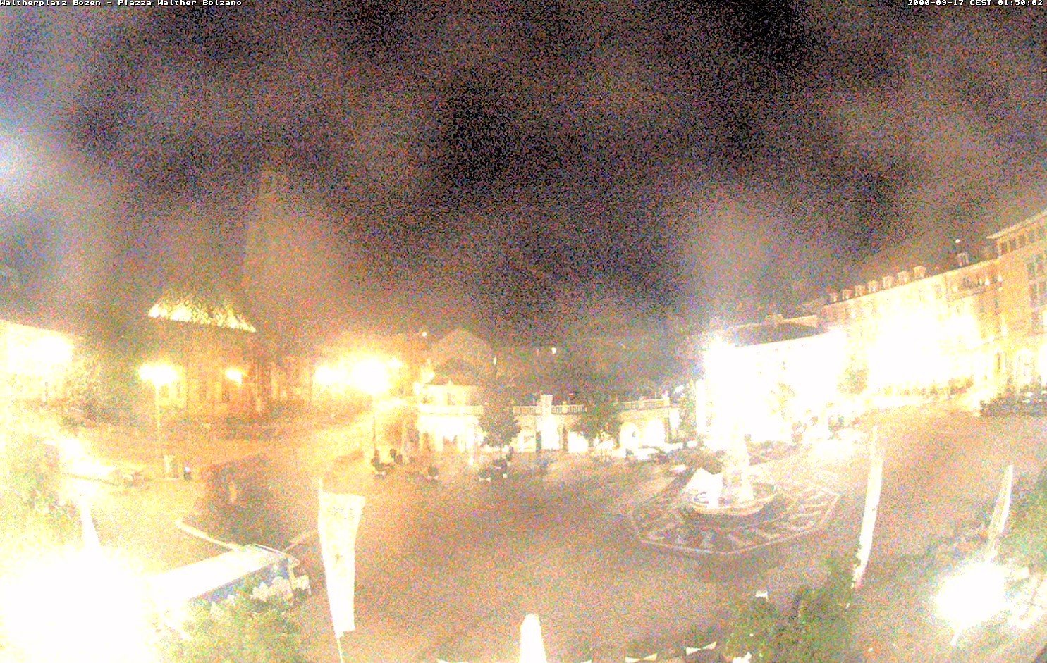 Archived image Bozen: Waltherplatz Webcam