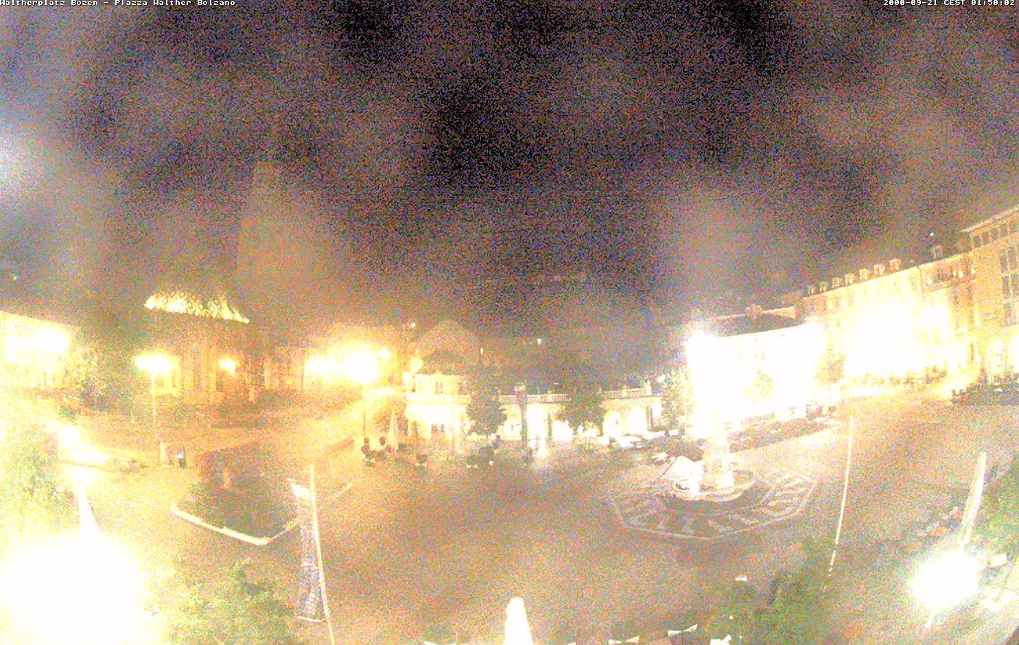 Archived image Bozen: Waltherplatz Webcam