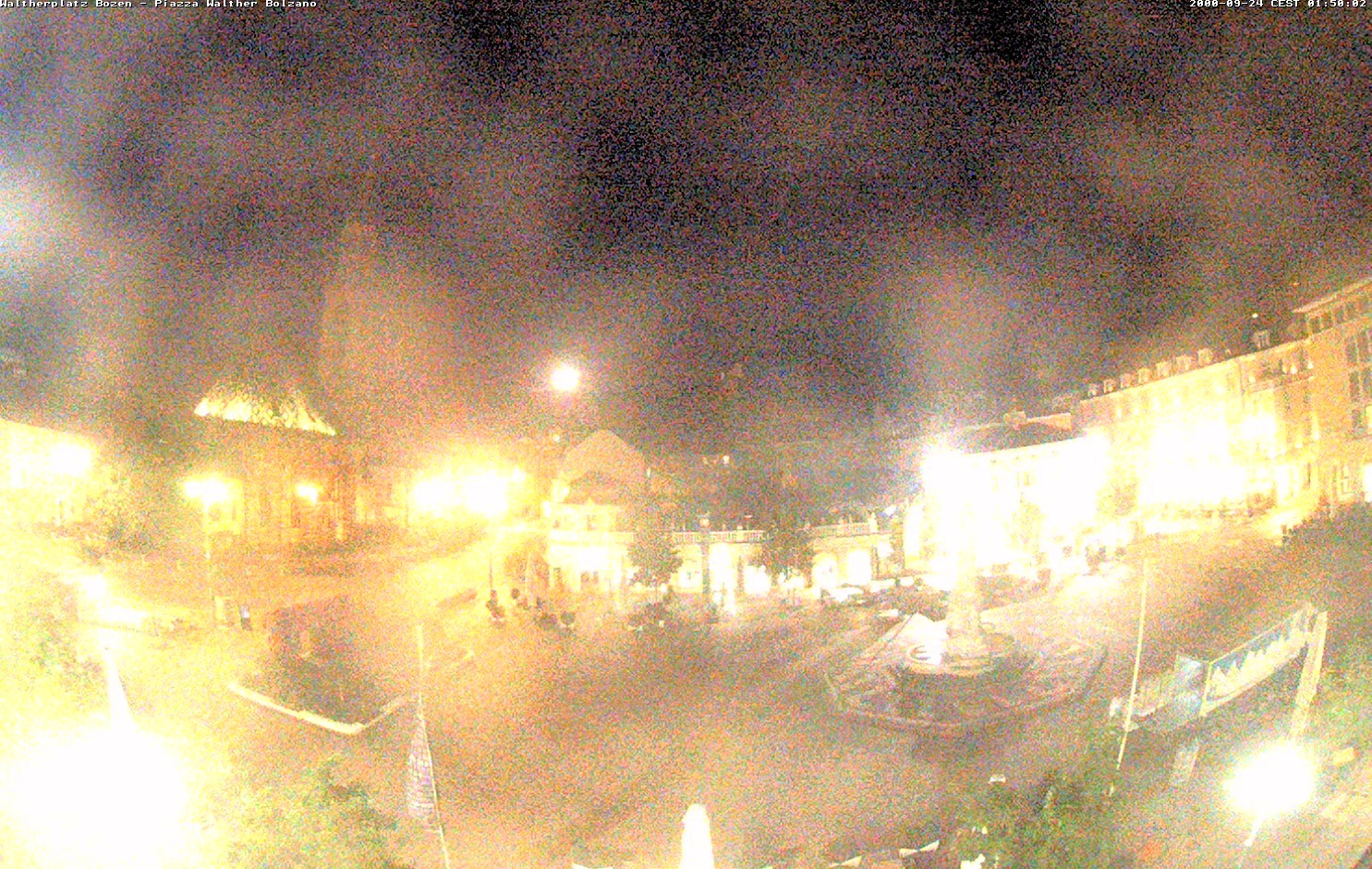 Archived image Bozen: Waltherplatz Webcam