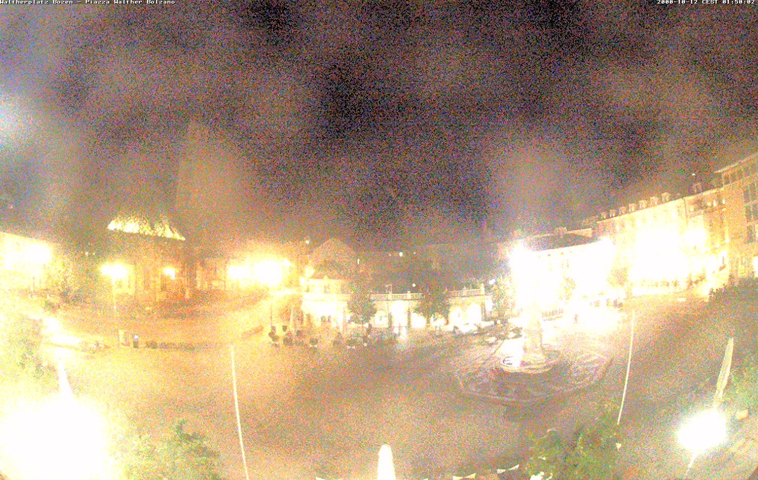 Archived image Bozen: Waltherplatz Webcam
