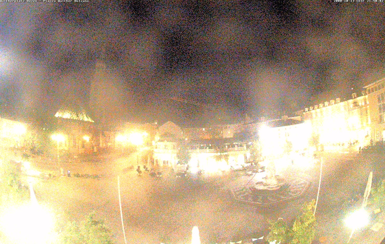 Archived image Bozen: Waltherplatz Webcam