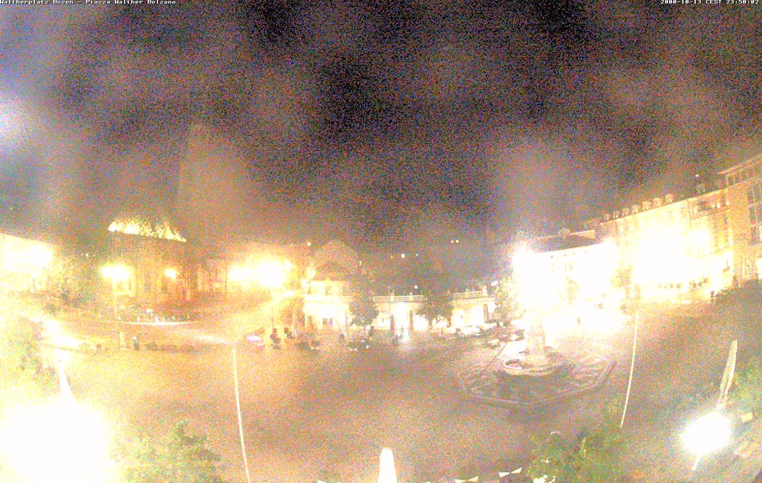 Archived image Bozen: Waltherplatz Webcam