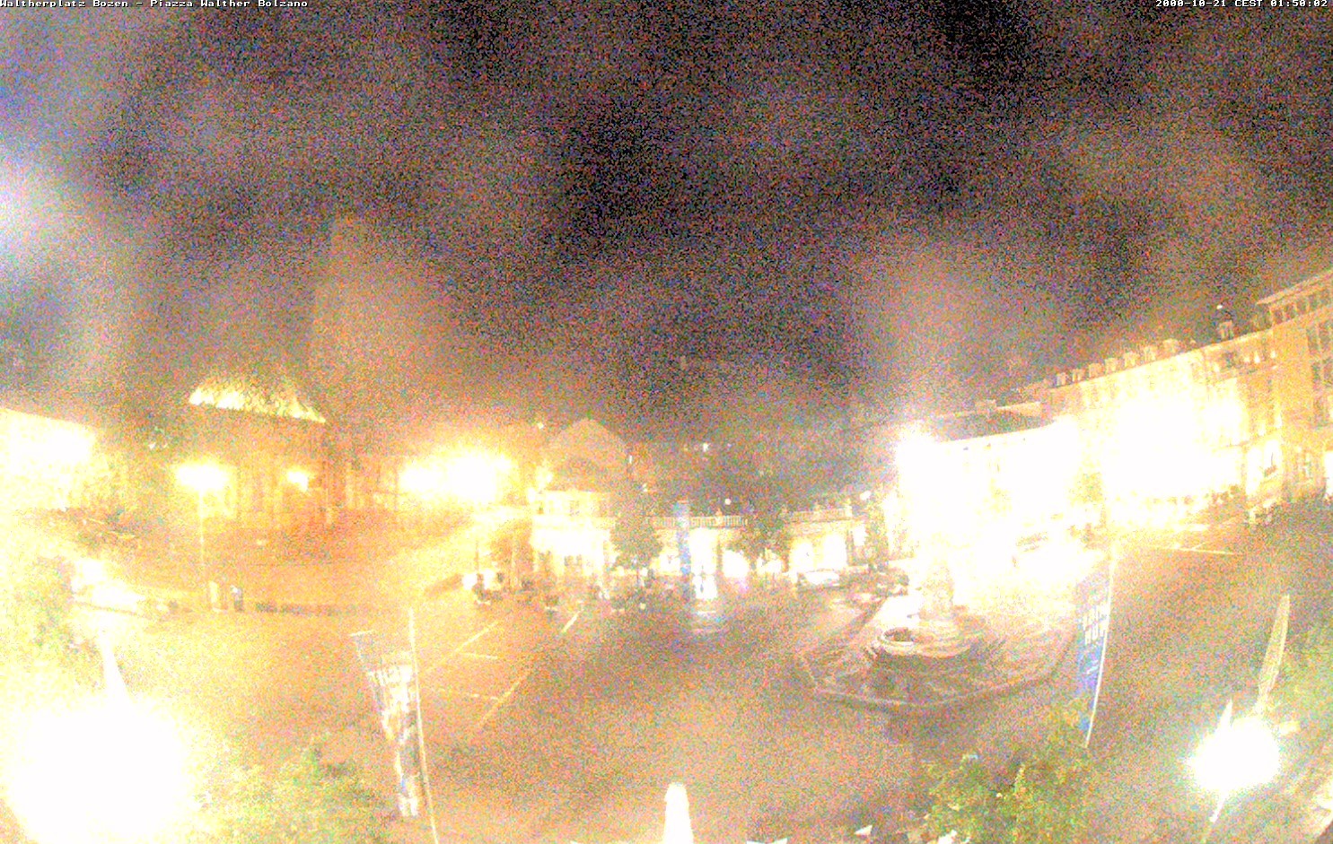 Archiv Foto Webcam Waltherplatz Bozen