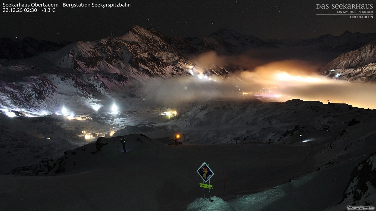 Archiv Foto Webcam Obertauern: Seekarspitz top station