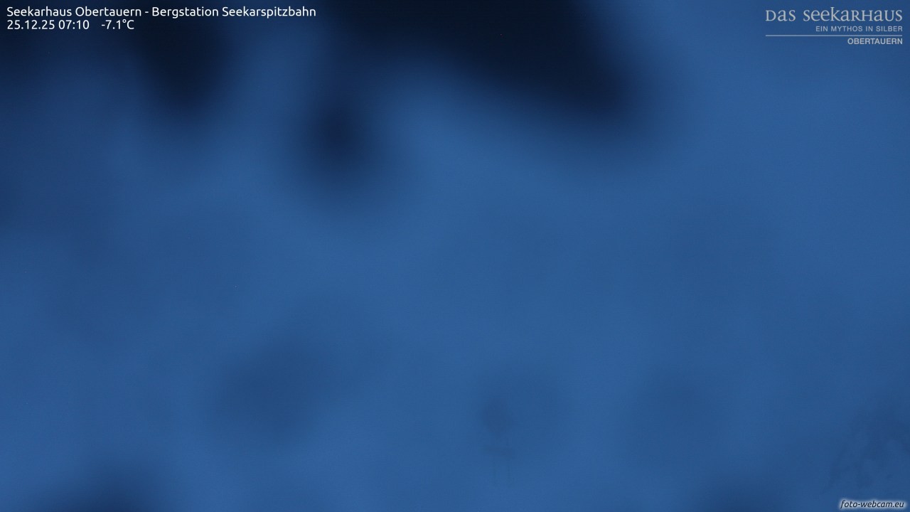 Archiv Foto Webcam Obertauern: Seekarspitz top station