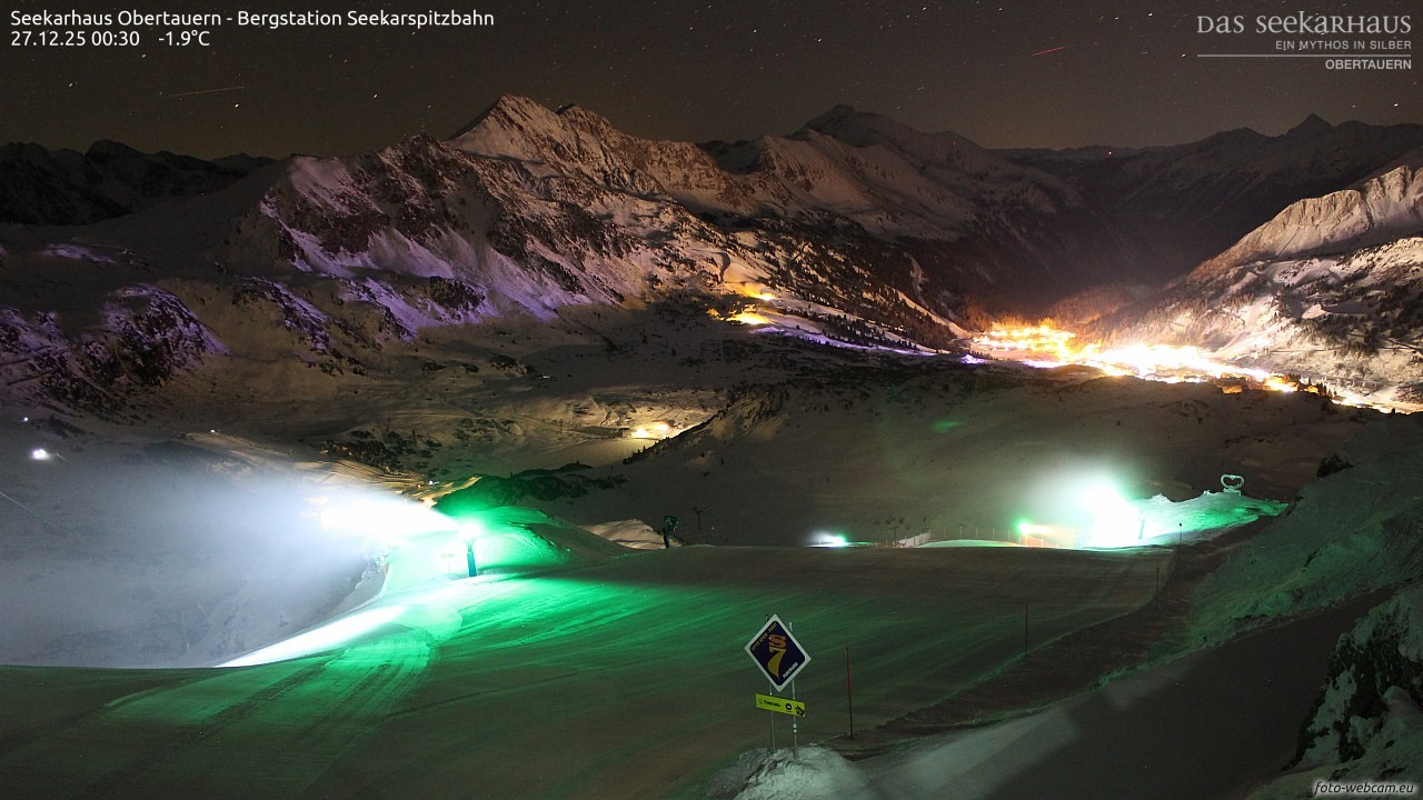 Archiv Foto Webcam Obertauern: Seekarspitz top station