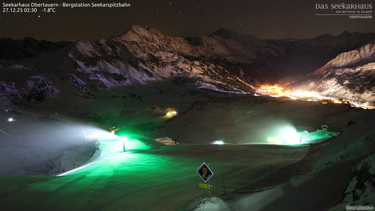 Archiv Foto Webcam Obertauern: Seekarspitz top station