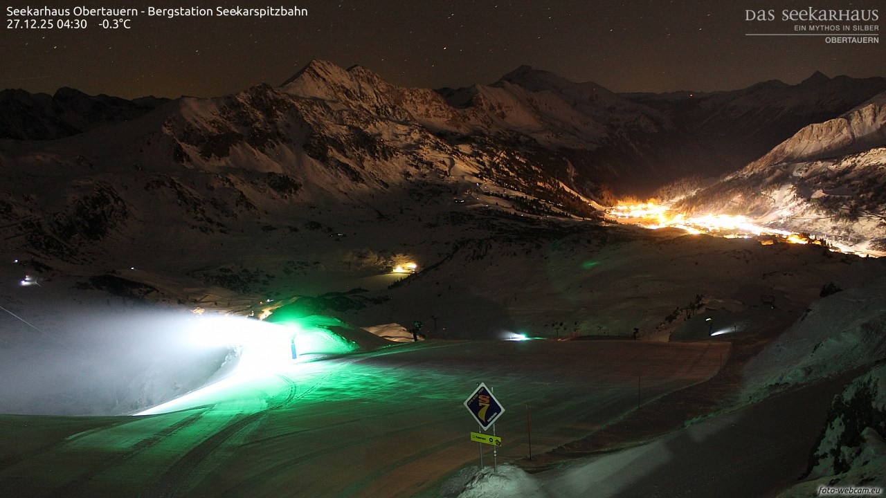 Archiv Foto Webcam Obertauern: Seekarspitz top station
