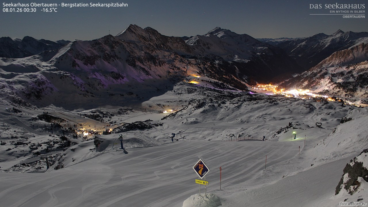 Archiv Foto Webcam Obertauern: Seekarspitz top station