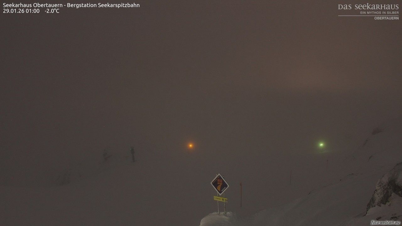 Archiv Foto Webcam Obertauern: Seekarspitz top station