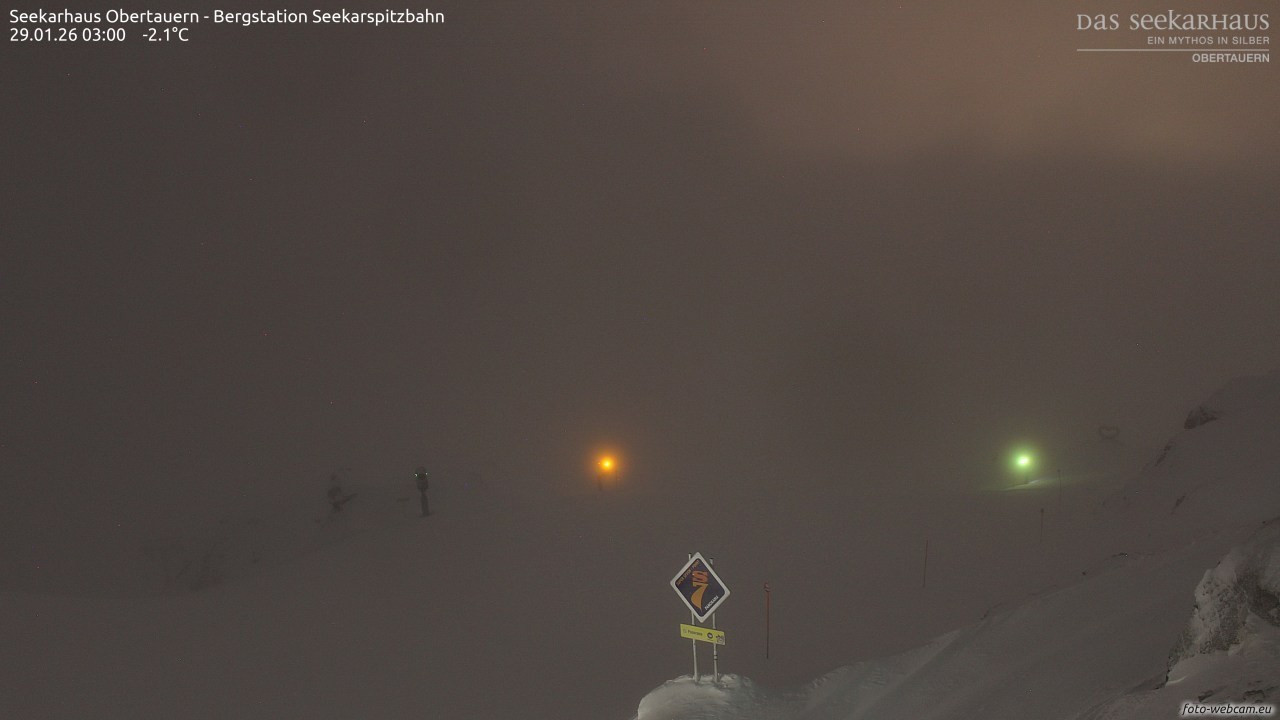 Archiv Foto Webcam Obertauern: Seekarspitz top station
