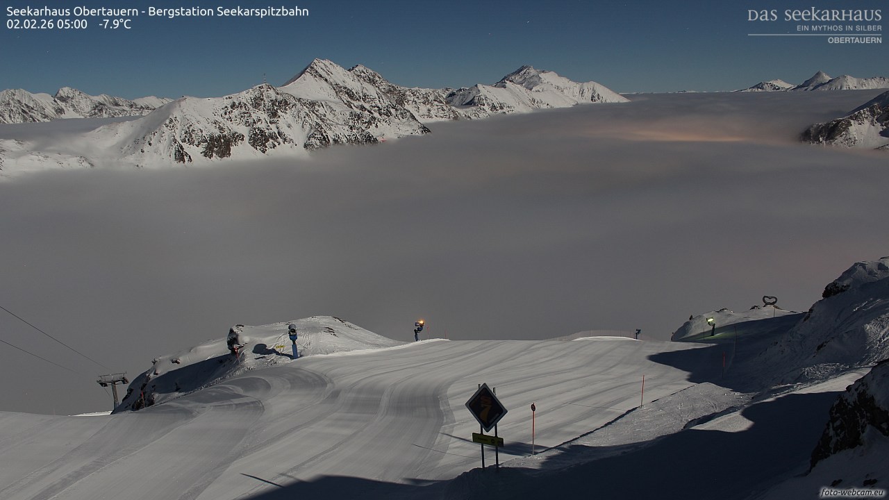 Archiv Foto Webcam Obertauern: Seekarspitz top station