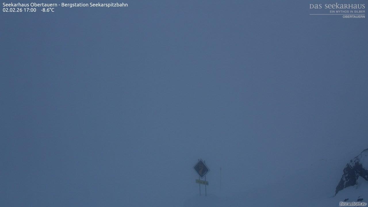 Archiv Foto Webcam Obertauern: Seekarspitz top station