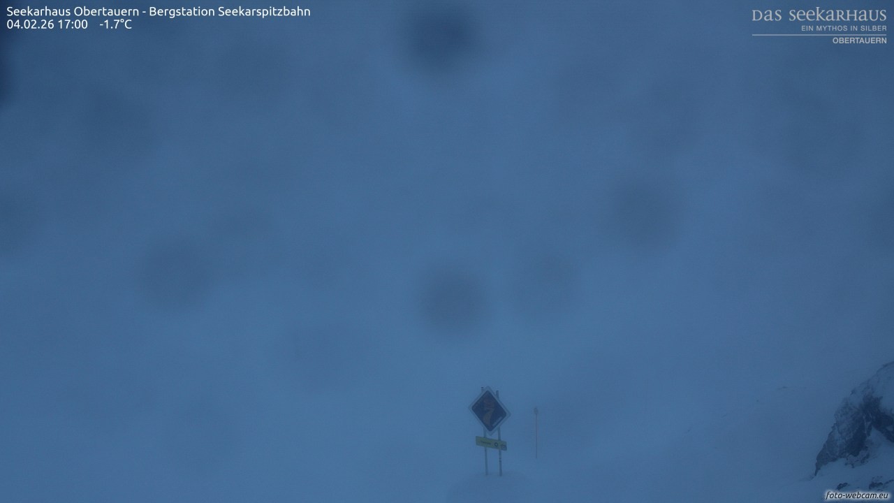 Archiv Foto Webcam Obertauern: Seekarspitz top station