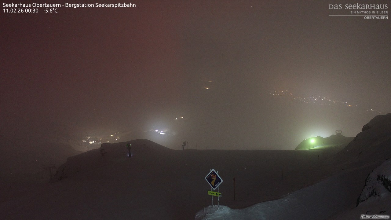 Archiv Foto Webcam Obertauern: Seekarspitz top station