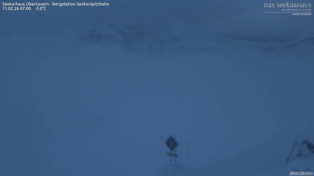 Archiv Foto Webcam Obertauern: Seekarspitz top station
