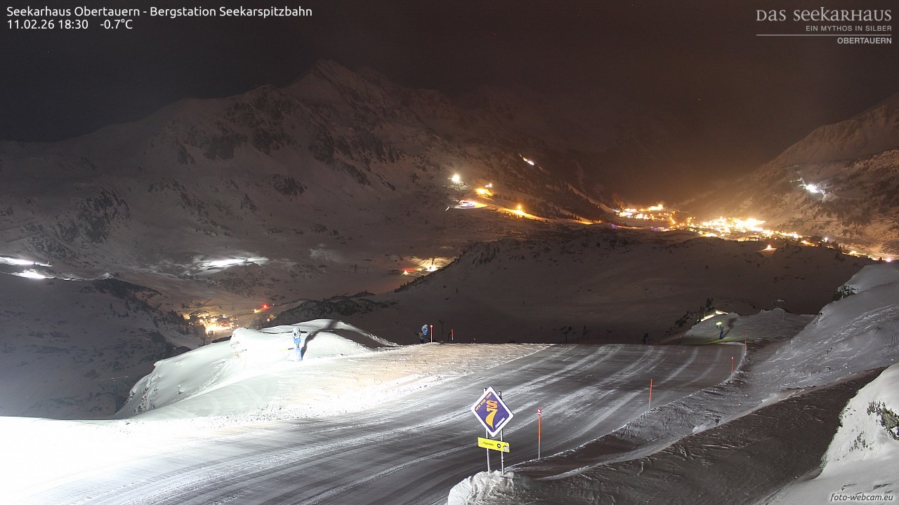 Archiv Foto Webcam Obertauern: Seekarspitz top station