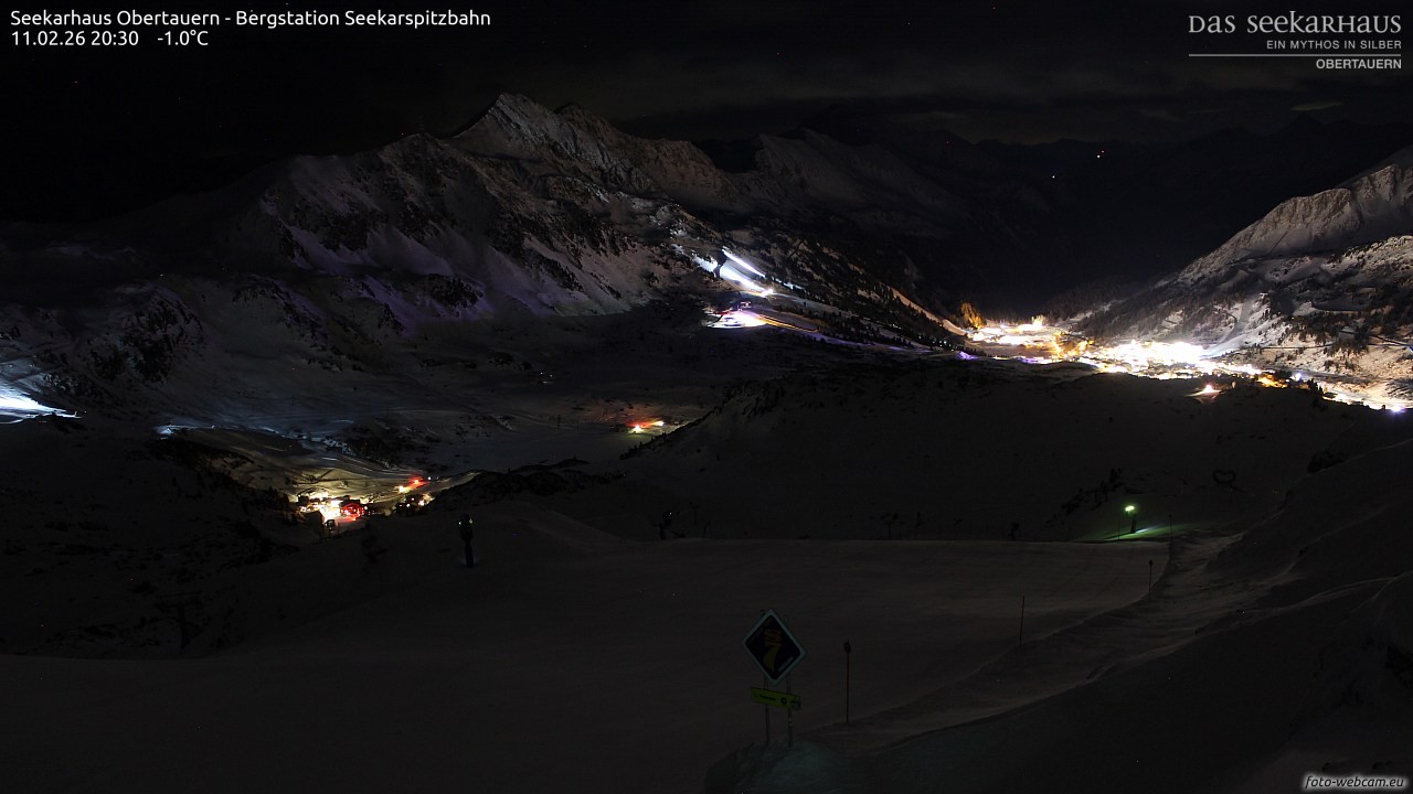 Archiv Foto Webcam Obertauern: Seekarspitz top station