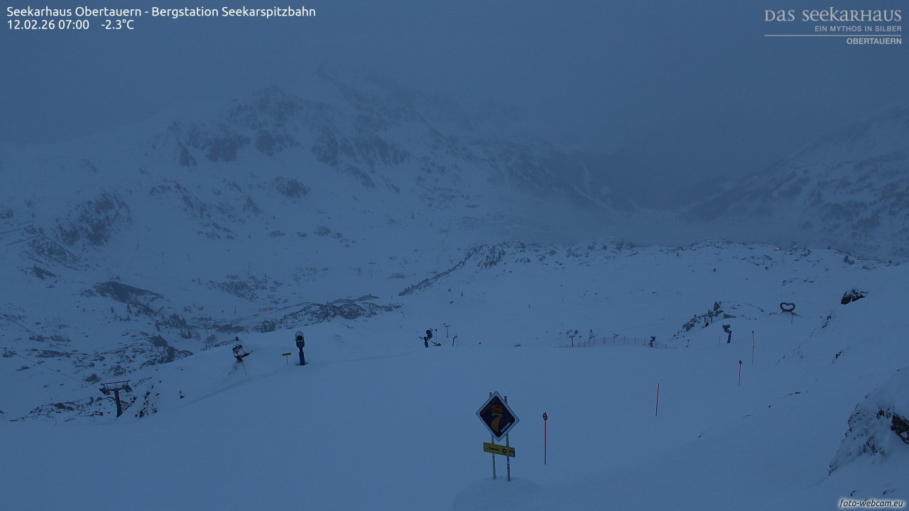 Archiv Foto Webcam Obertauern: Seekarspitz top station