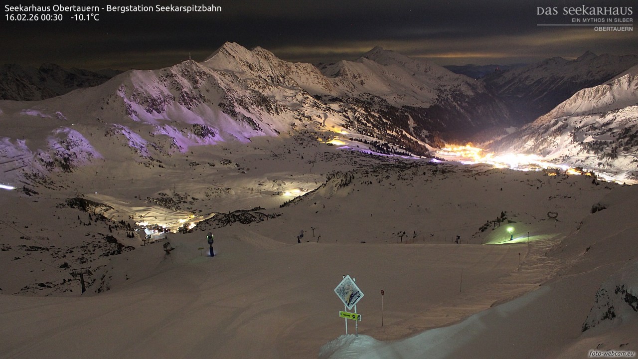 Archiv Foto Webcam Obertauern: Seekarspitz top station