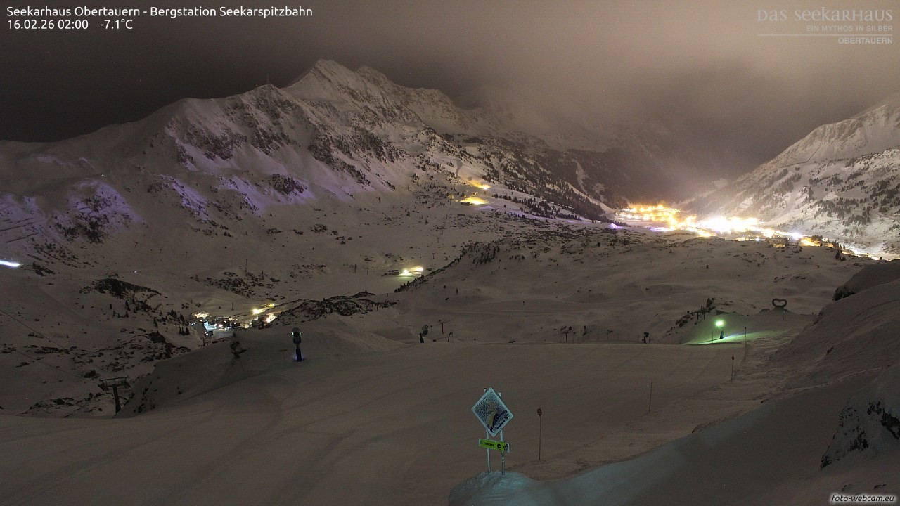 Archiv Foto Webcam Obertauern: Seekarspitz top station