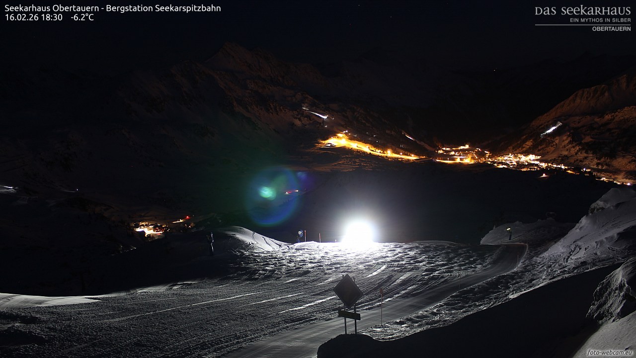 Archiv Foto Webcam Obertauern: Seekarspitz top station