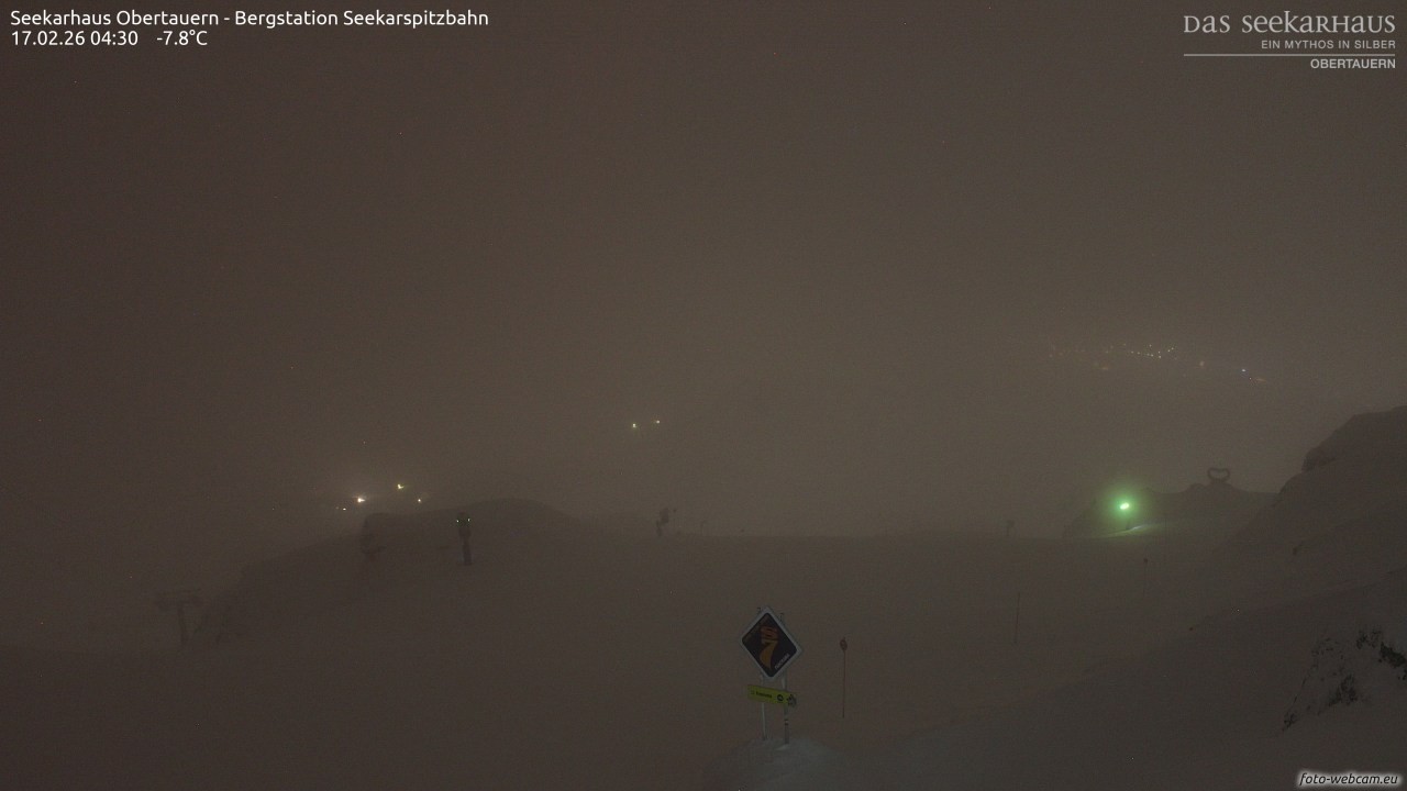 Archiv Foto Webcam Obertauern: Seekarspitz top station