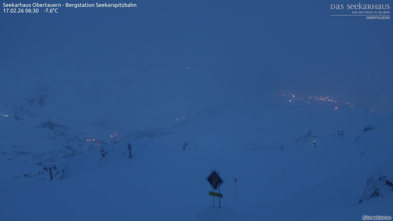 Archiv Foto Webcam Obertauern: Seekarspitz top station