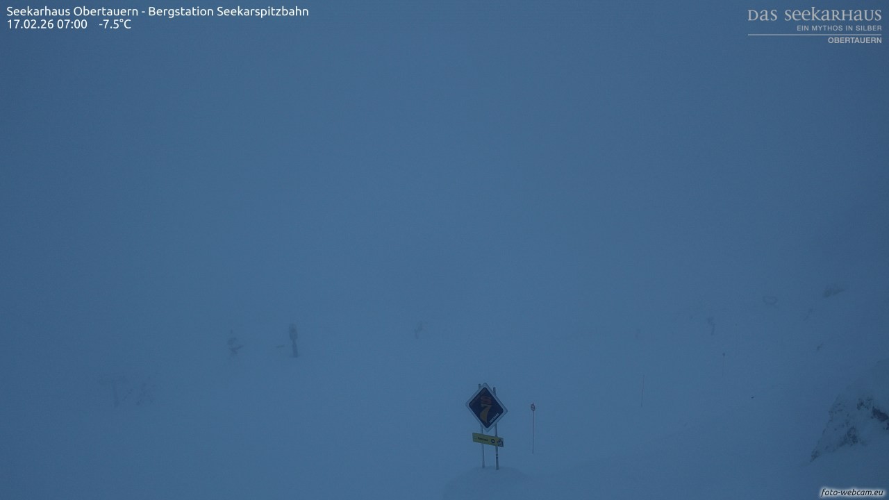 Archiv Foto Webcam Obertauern: Seekarspitz top station