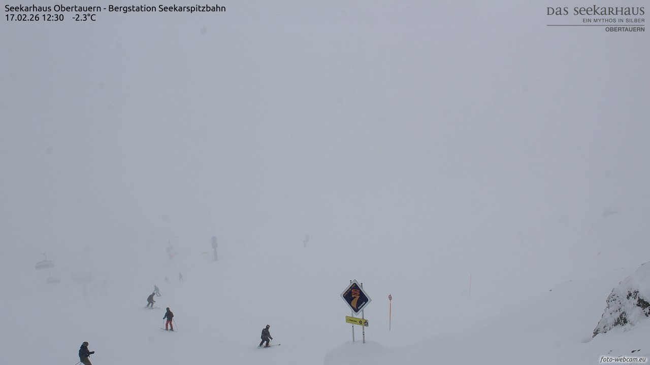 Archiv Foto Webcam Obertauern: Seekarspitz top station