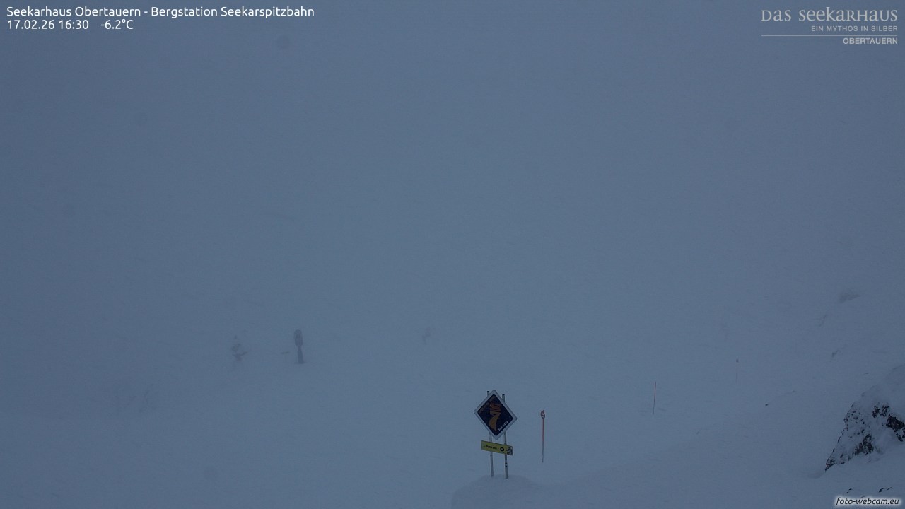 Archiv Foto Webcam Obertauern: Seekarspitz top station