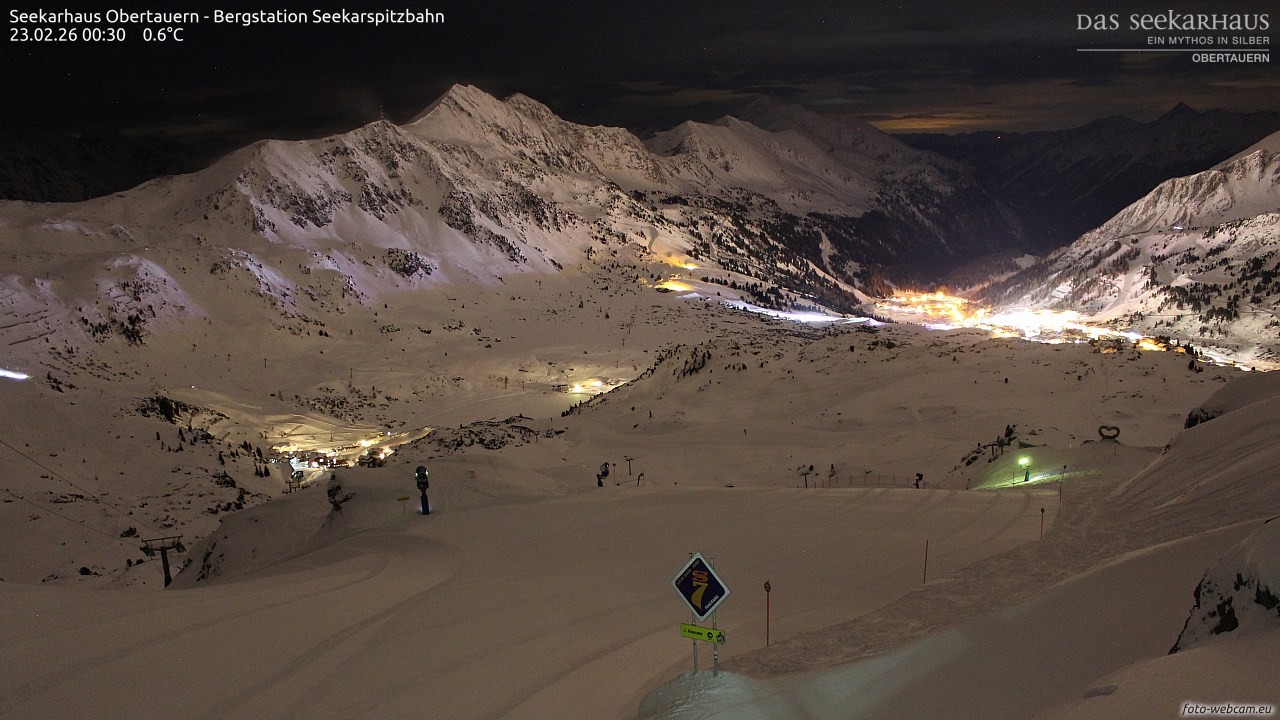 Archived image Webcam View Seekarspitz top station