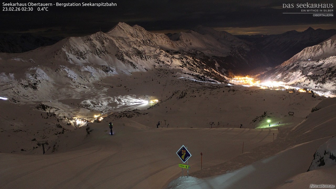 Archived image Webcam View Seekarspitz top station