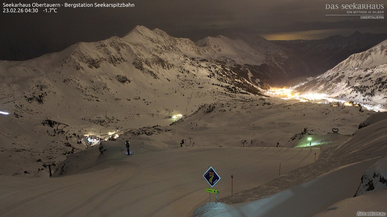 Archived image Webcam View Seekarspitz top station