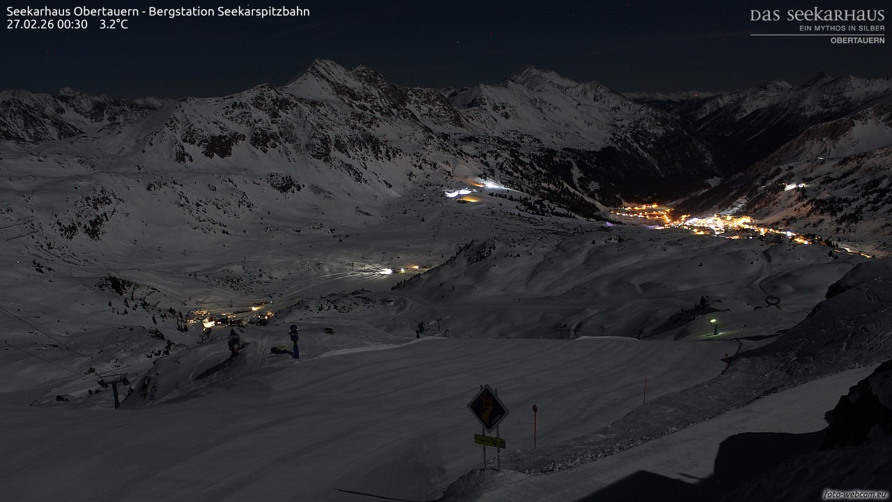 Archived image Webcam View Seekarspitz top station