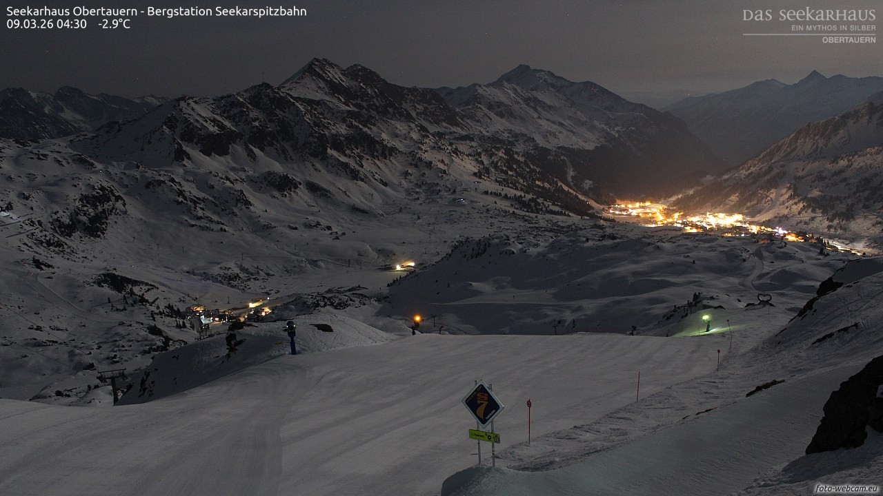 Archiv Foto Webcam Obertauern: Seekarspitz top station