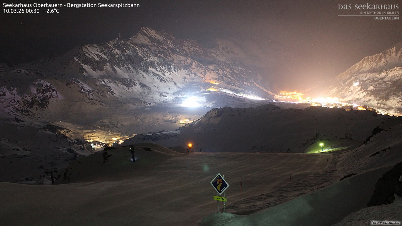 Archiv Foto Webcam Obertauern: Seekarspitz top station