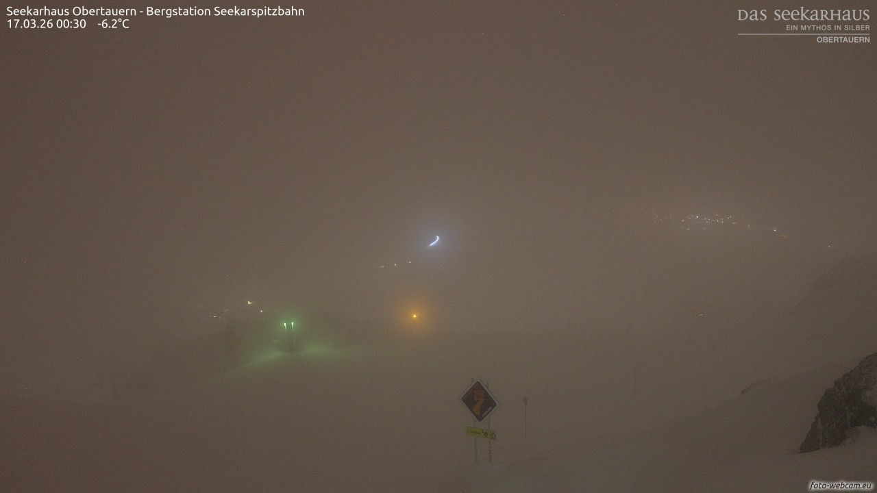 Archiv Foto Webcam Obertauern: Seekarspitz top station