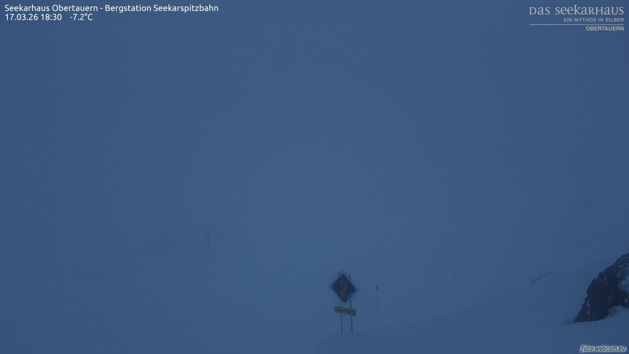 Archived image Webcam View Seekarspitz top station