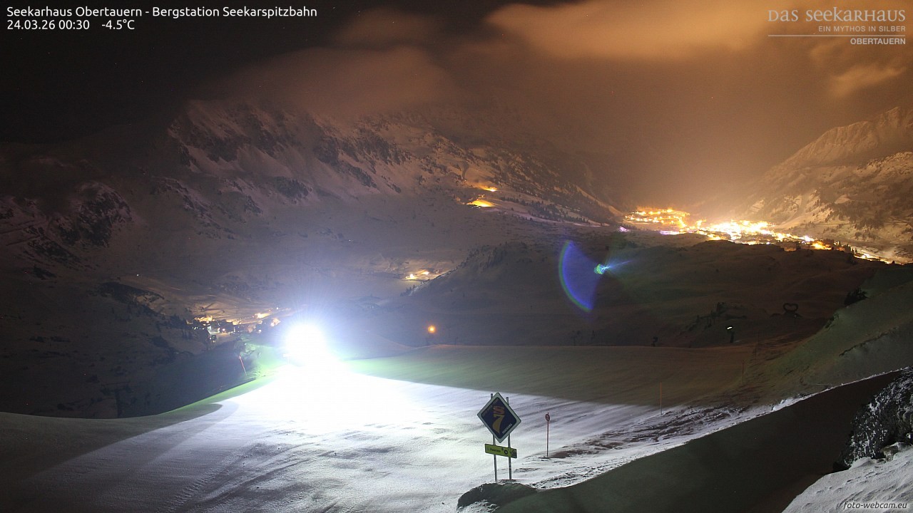 Archiv Foto Webcam Obertauern: Seekarspitz top station
