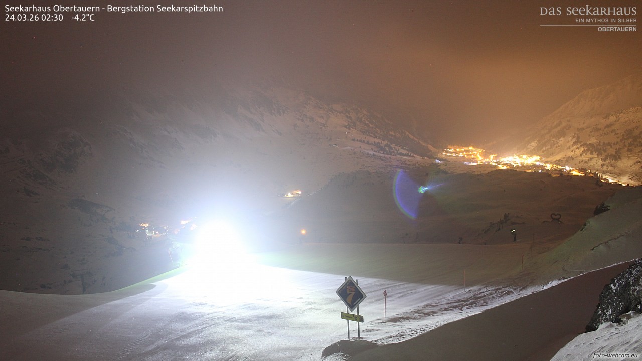 Archiv Foto Webcam Obertauern: Seekarspitz top station