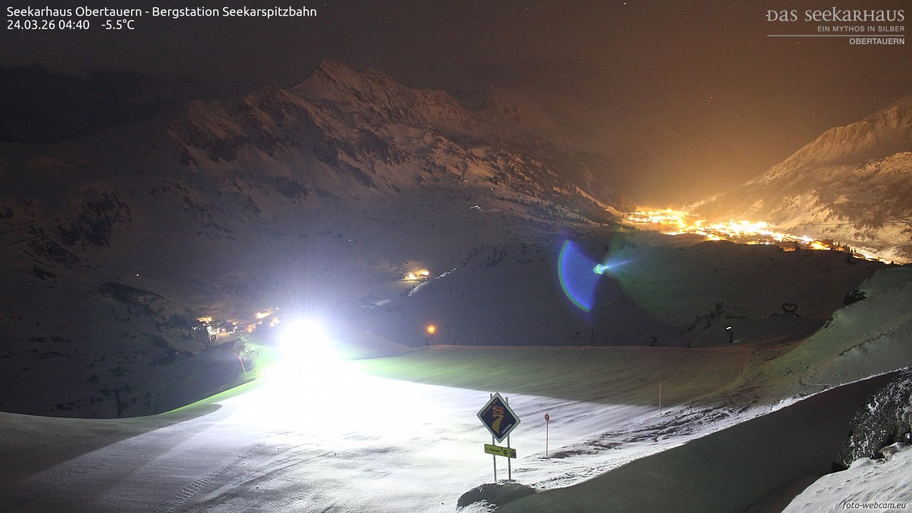 Archiv Foto Webcam Obertauern: Seekarspitz top station