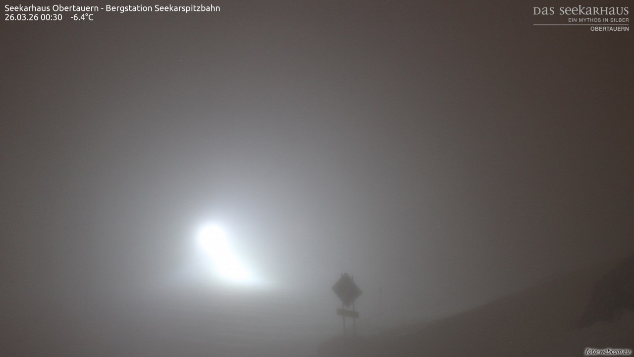 Archiv Foto Webcam Obertauern: Seekarspitz top station