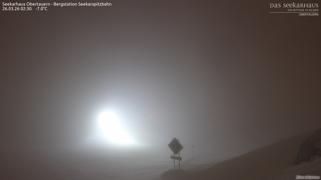 Archiv Foto Webcam Obertauern: Seekarspitz top station