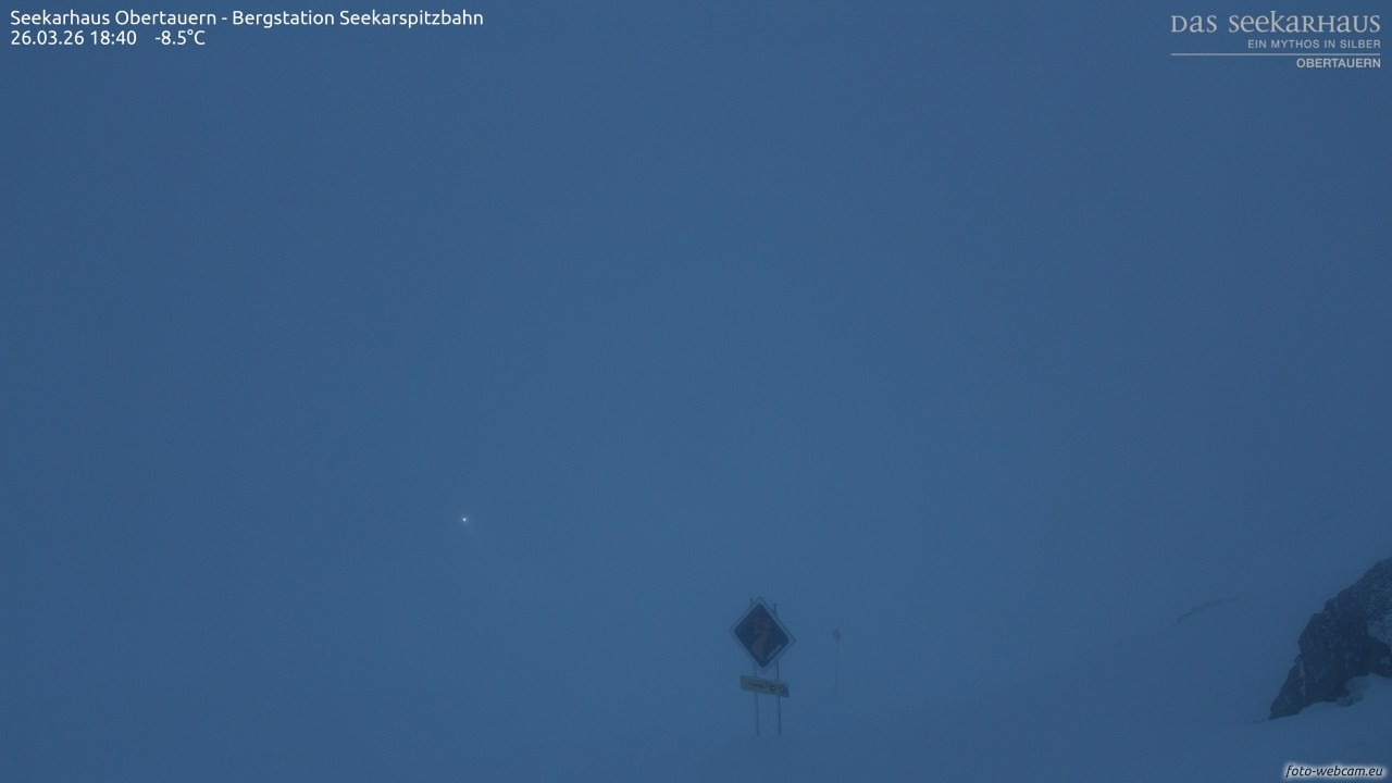 Archiv Foto Webcam Obertauern: Seekarspitz top station