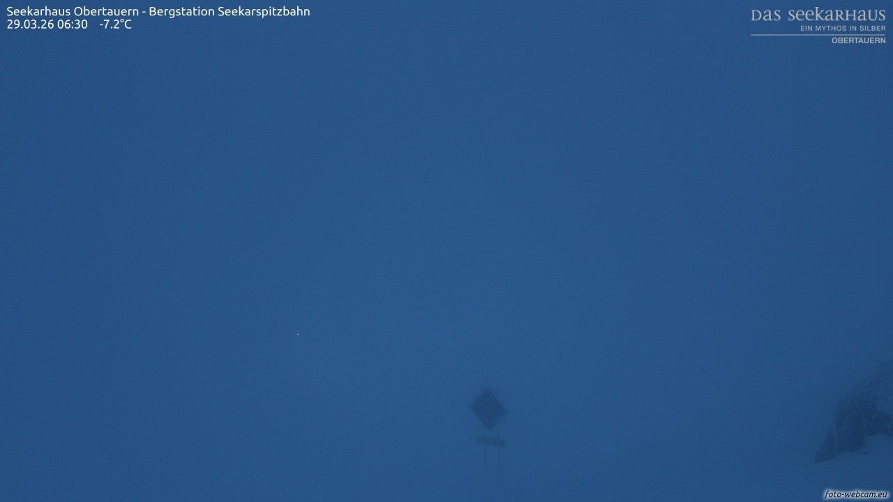 Archiv Foto Webcam Obertauern: Seekarspitz top station